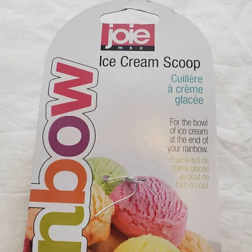 NEW Joie Rainbow Ice Cream Scoop